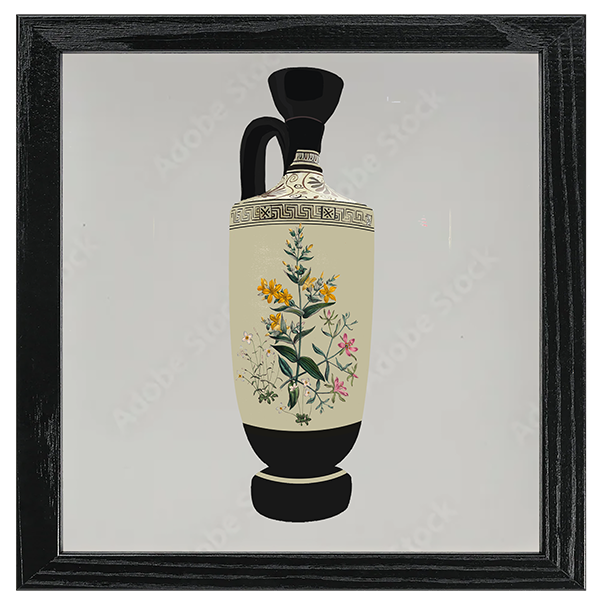 Ornamental Perennials Art Tile VI