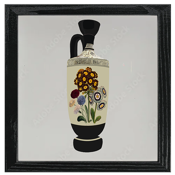 Ornamental Perennials Art Tile XIII