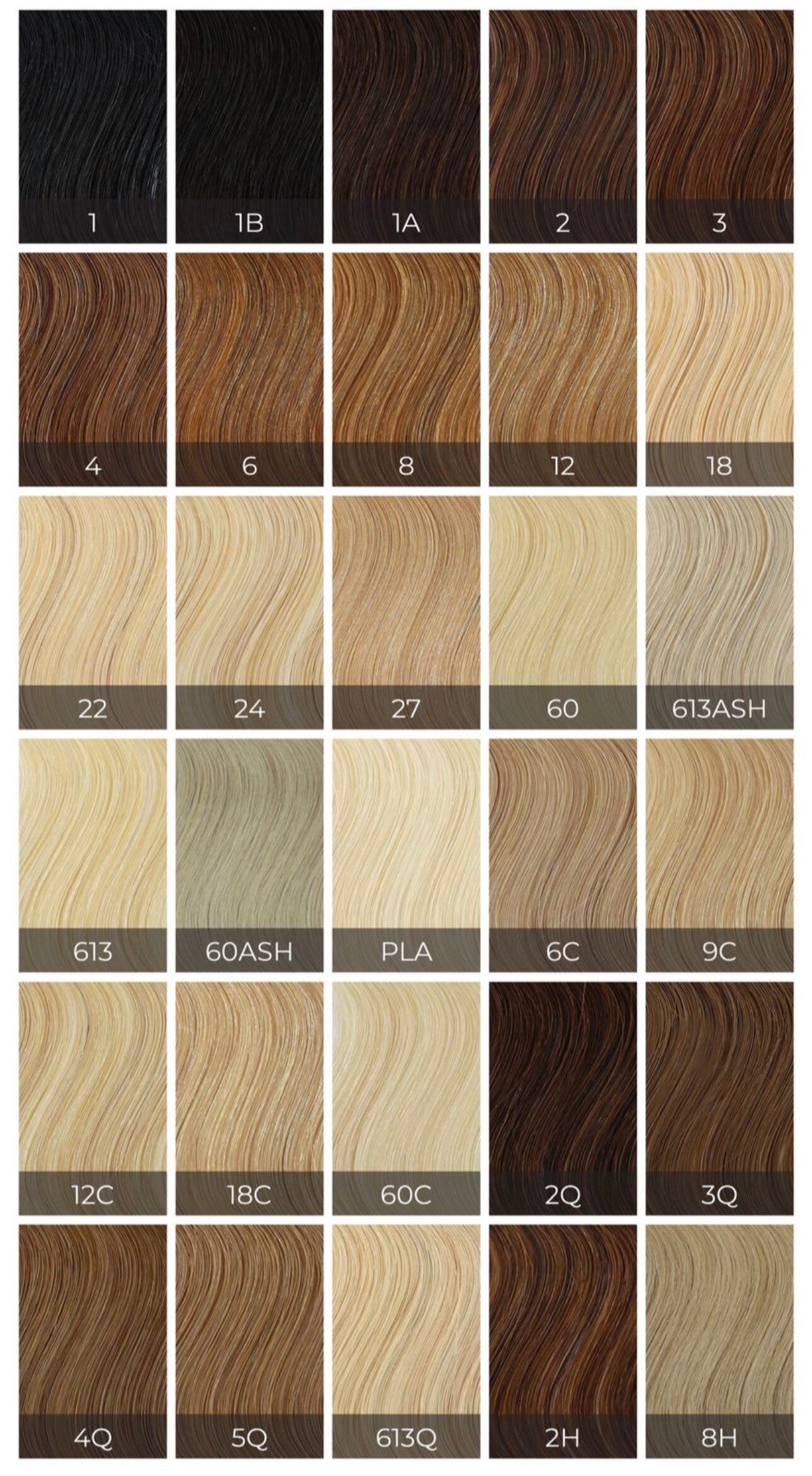 18” Custom Made Luxury Hair Extensions