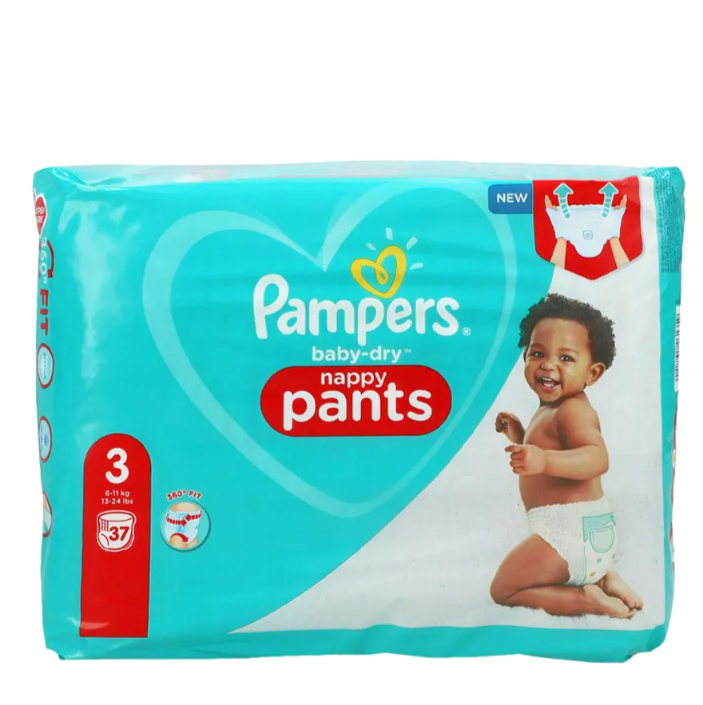 Pampers Pants Baby Dry Size 3 (6-11kg) 37 stuks