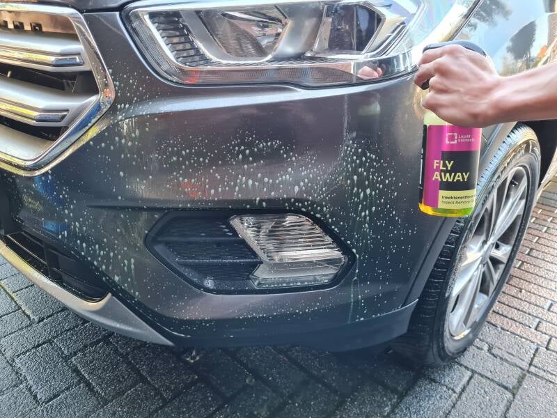 Hoe sneller je insecten verwijdert, hoe makkelijker het gaat en hoe beter je lak beschermd blijft.