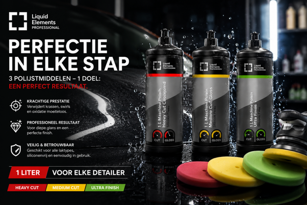 Liquid Elements Pro Polijstpasta Set 1L