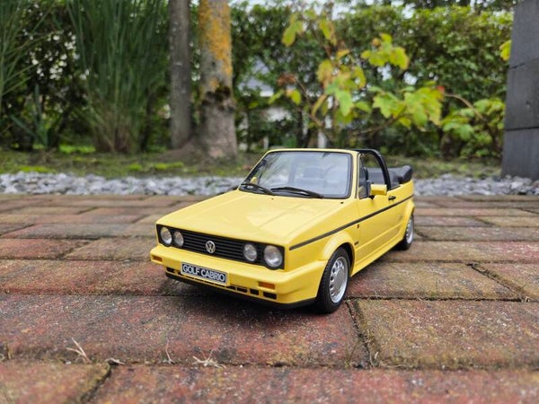 Ottomobile 1:18 Volkswagen Golf Cabriolet Young Line JasmineGelb 1991 (OT693)