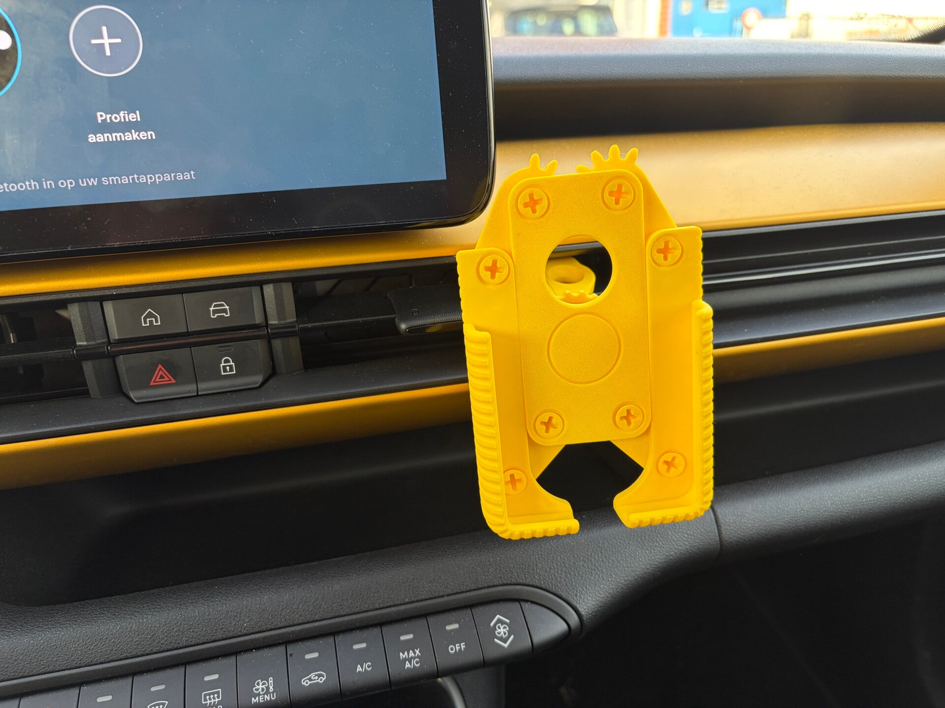 Auto telefoonhouder in KLEUR!