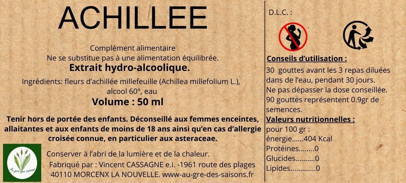 ACHILLEE MILLEFEUILLE