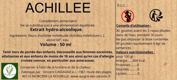 ACHILLEE MILLEFEUILLE