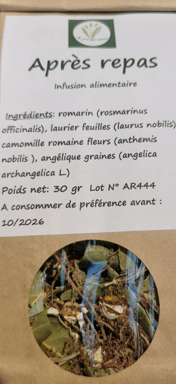 Tisane Aprés repas