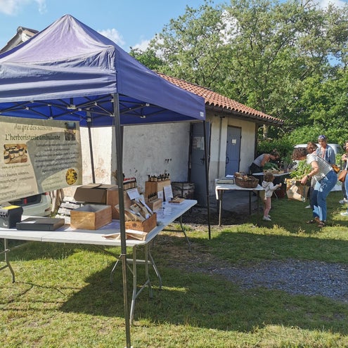 Vente sur les marchés et salons des Landes