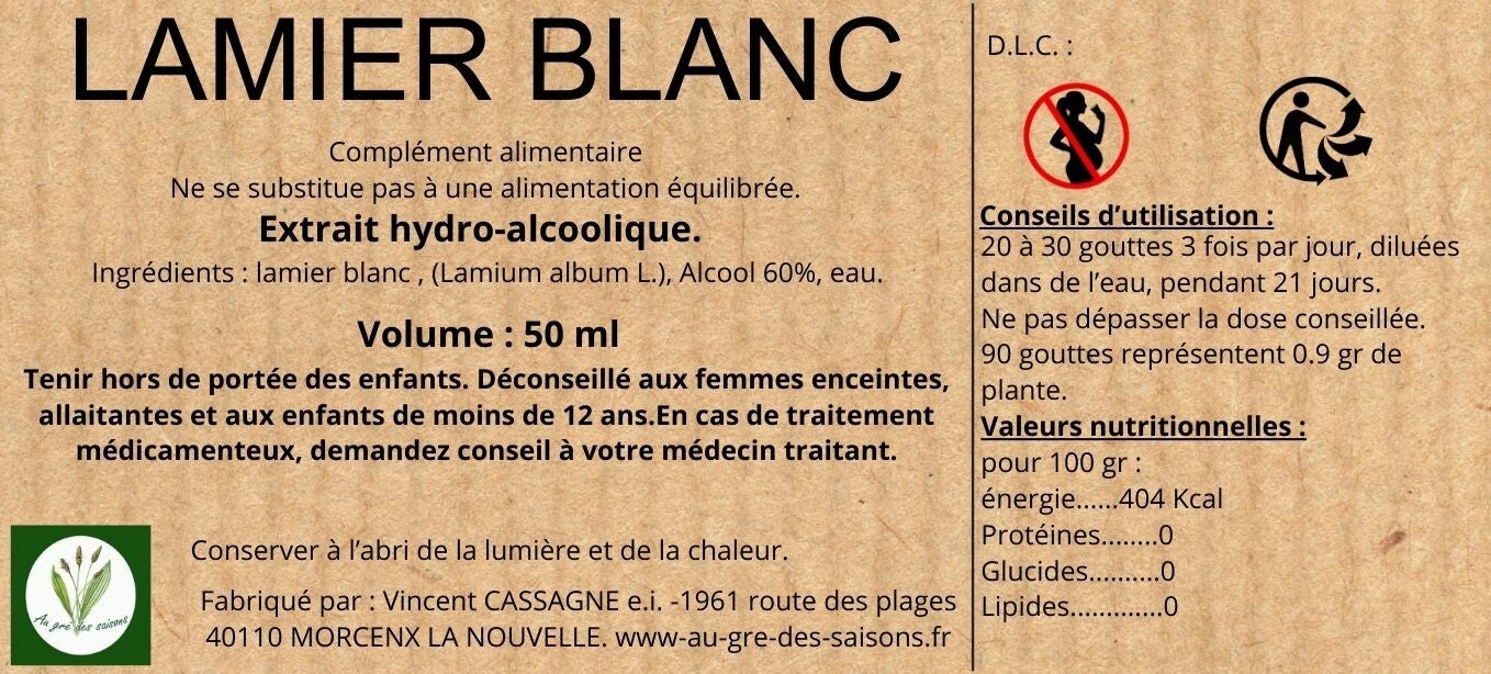 LAMIER BLANC