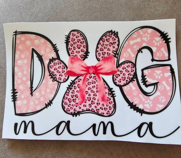 Dog Mama decal