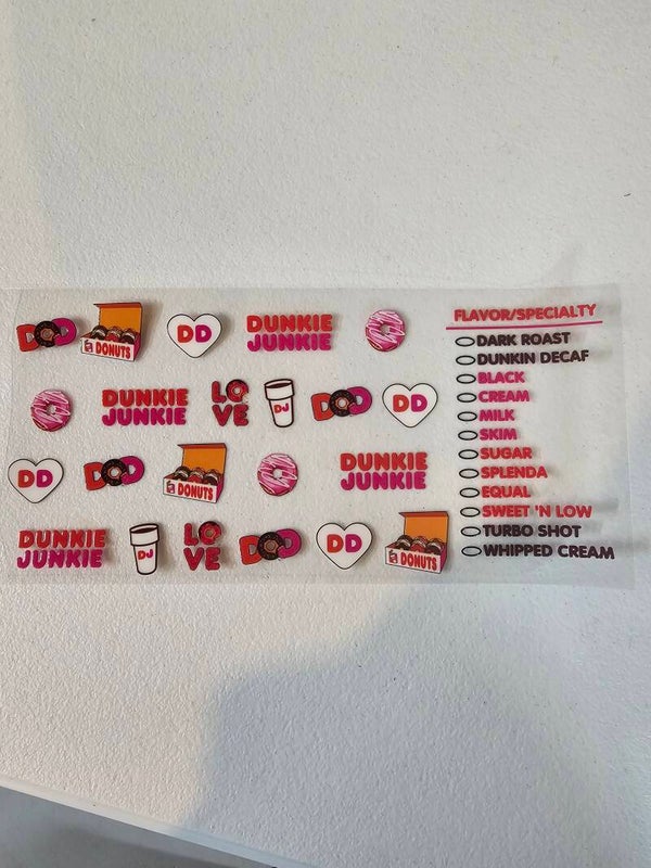 Dunkie junkie decal