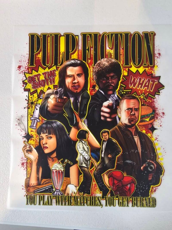 Pulp fiction transfer