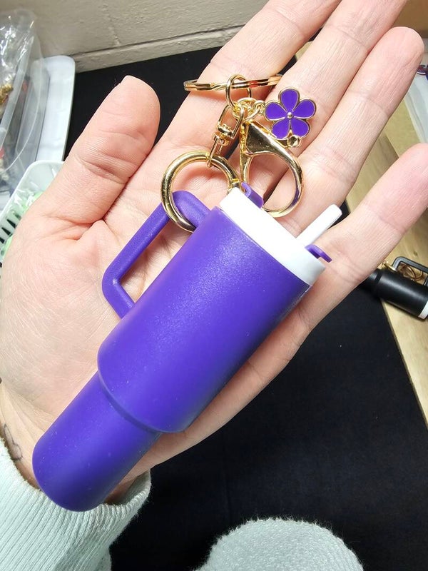 Purple mini chapstick Tumblr