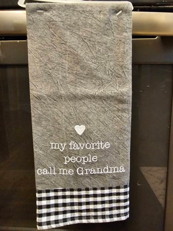 Grandma hand towel