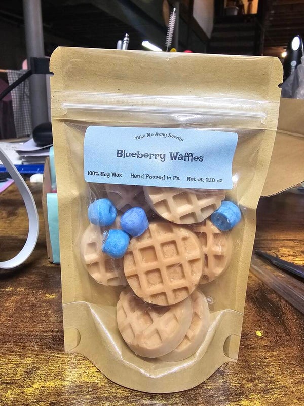 Blueberry Waffles