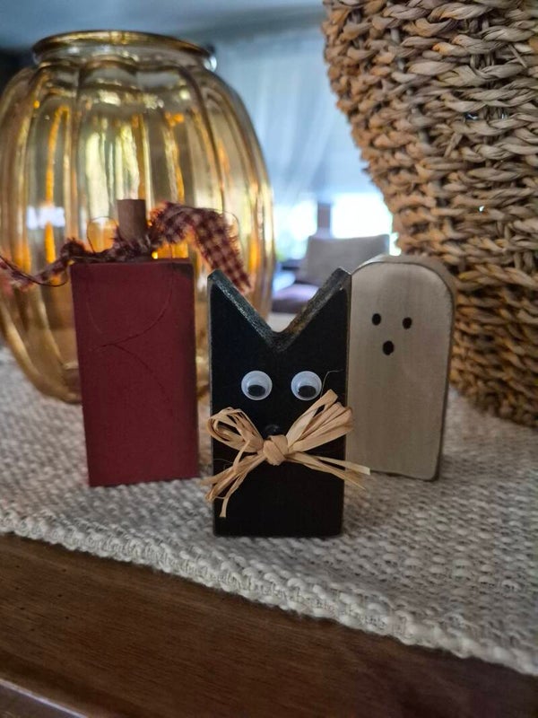 Cat/ghost/pumpkin