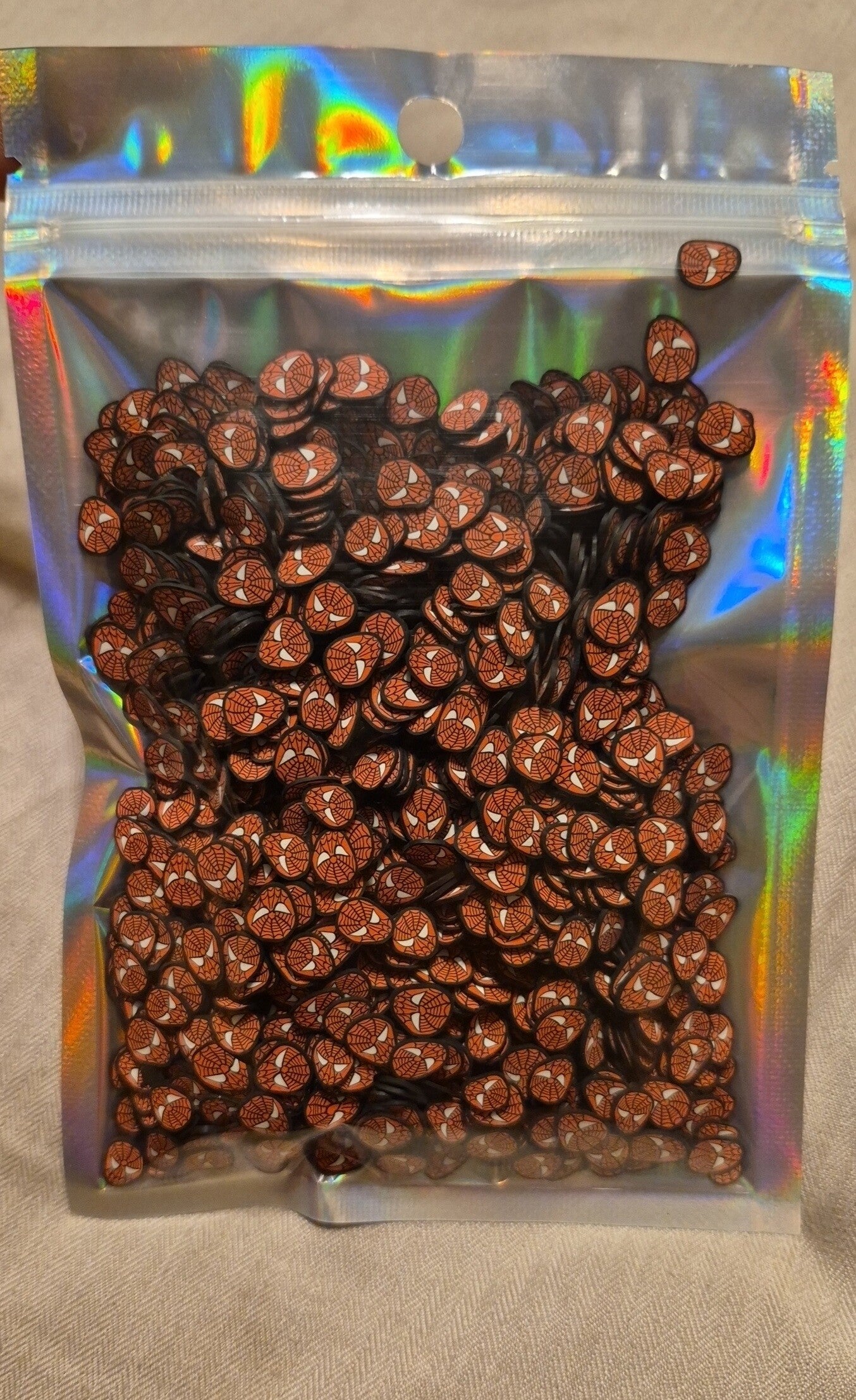 Spider-Man Polymer Clay Pieces