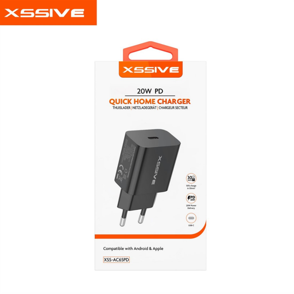 Xssive 20w PD Snel Thuis Lader Wit
