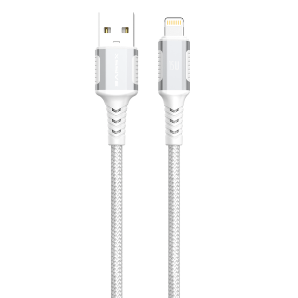 Xssive Braided USB-A to Lightning Cable 1 meter