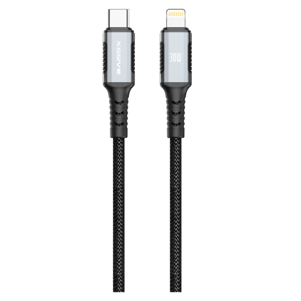Xssive Braided USB-C to Lightning Cable 1 meter