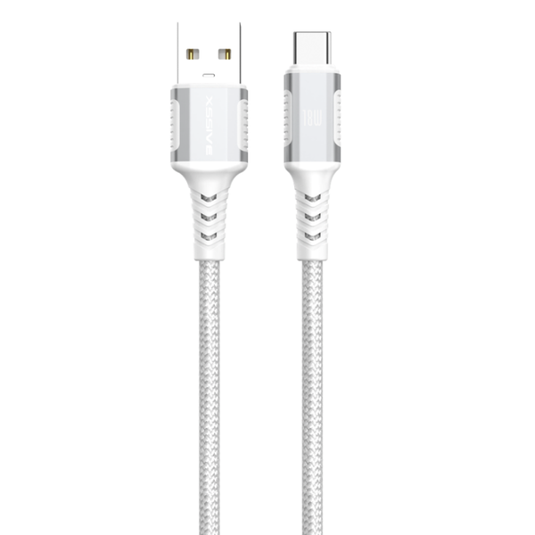 Xssive Braided USB-A to USB-C Cable 1 meter