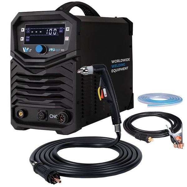 Découpeur plasma PROCUT 100CNC - 100A, Epaisseur de coupe max 55mm avec torche plasma 6m, Kit Pince de masse 3m et prise CNC - alimentation 380v triphasE [la pièce]