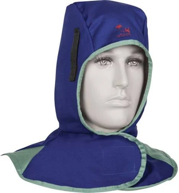Cagoule de protection pour soudeur demi-Epaule avec velcro