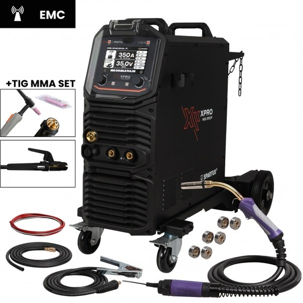 XPro MIG 350 DUAL PULSE MIG TIG MMA