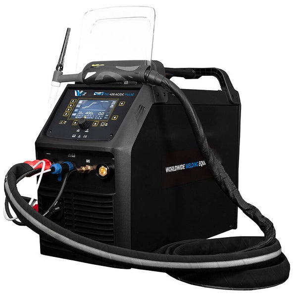 Poste à souder PROTIG 428 AC/DC - SOURCE SEULE - TIG pulsé AC/DC, MMA 400A à 60 % , torche TIG 4m, Kit Pince de masse 3m - alimentation 380V triphasé [la pièce]