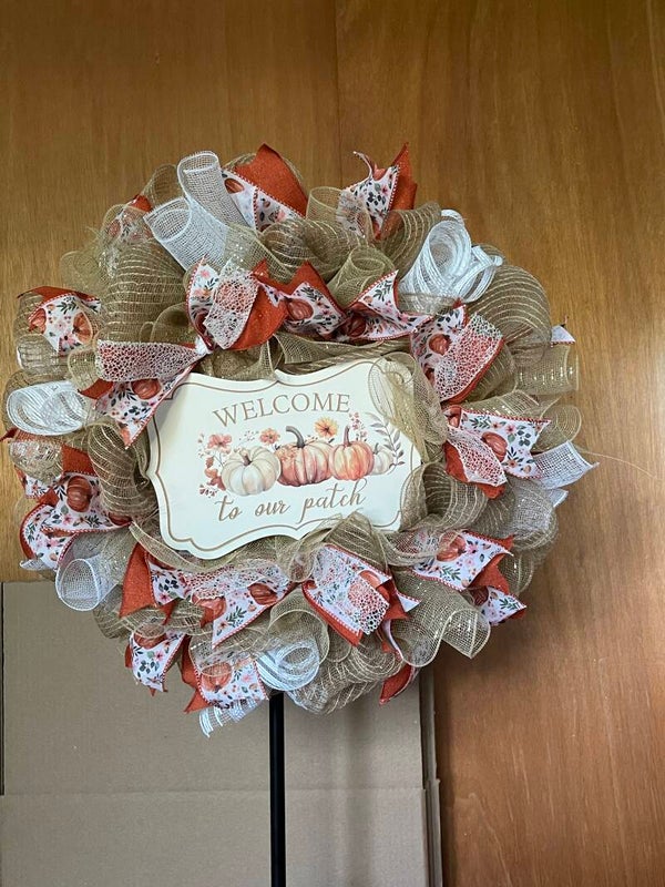 🍂 Welcome to Our Patch Fall Wreath 🍂