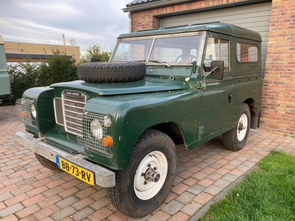 Land Rover 88" Series 3 Hardtop; 2e eign. Benz/LPG - VERKOCHT