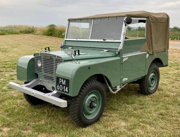 Land Rover 80" Series 1 1948 LHD Softtop - Nut & bolt restoration - SOLD