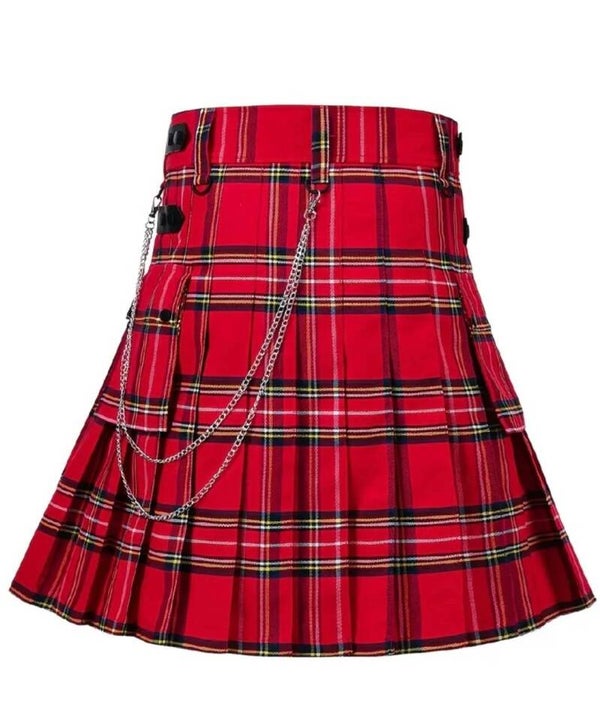 Schotten Kilt Karo Rot