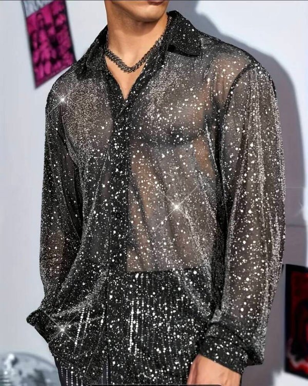 Glitzer Hemd