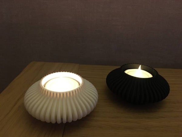 Elegante theelichthouders voor LED-kaarsen