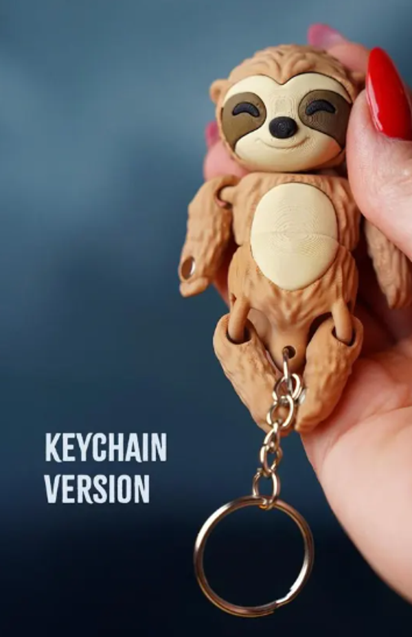 Sleutelhanger Sunny de Luiaard PREORDER MOGELIJK BESCHIKBAAR VANAF HALF MEI