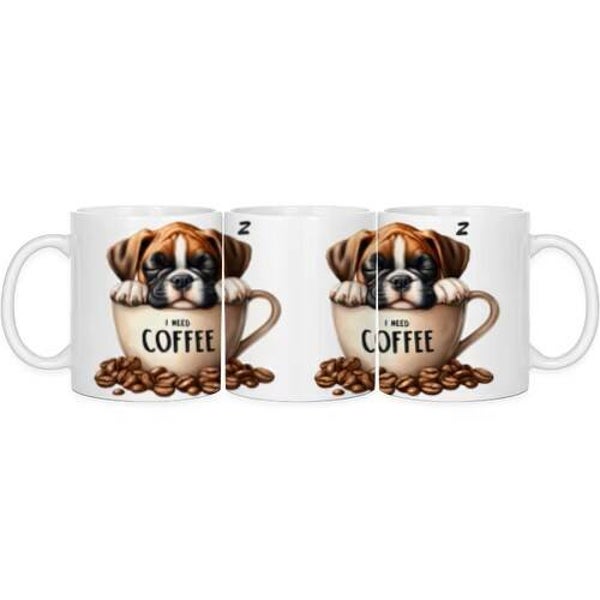Keramische mok I NEED COFFEE