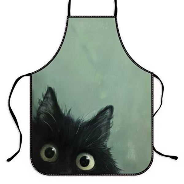 Keukenschort volwassenen katje kiekeboe