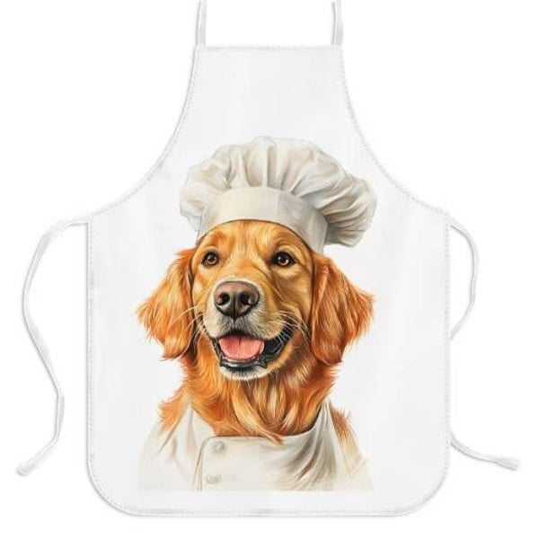Keukenschort volwassenen Golden Retriever