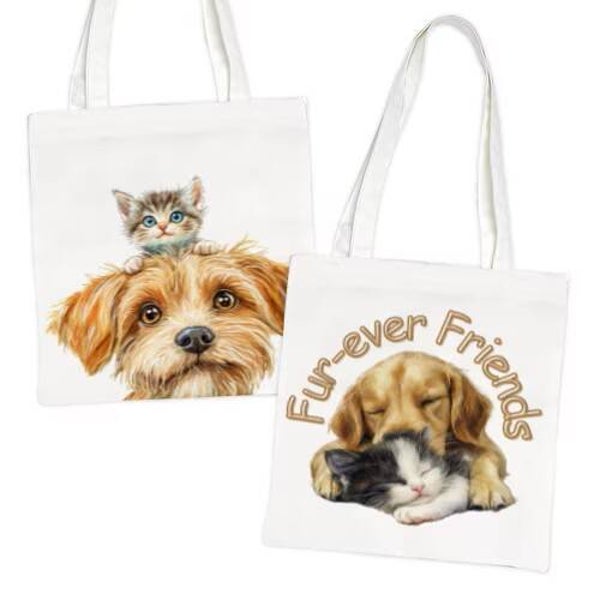 Tote bag Fur-ever friends