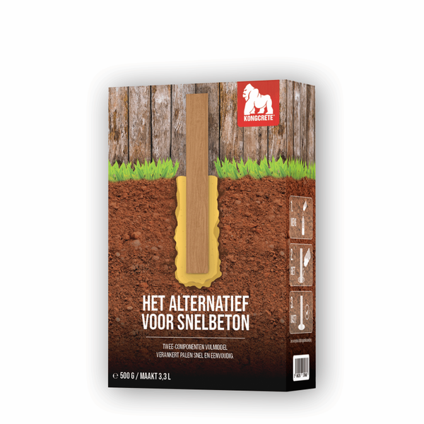 Kongcrete Kit “klein” 3,3 liter vulvolume