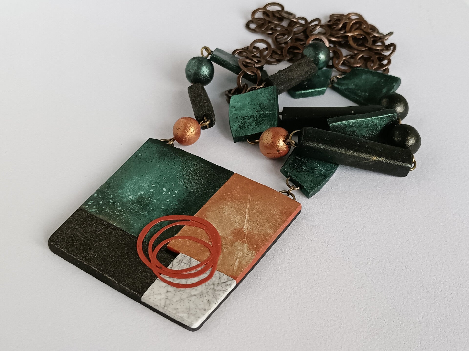 Grunge pendant necklace