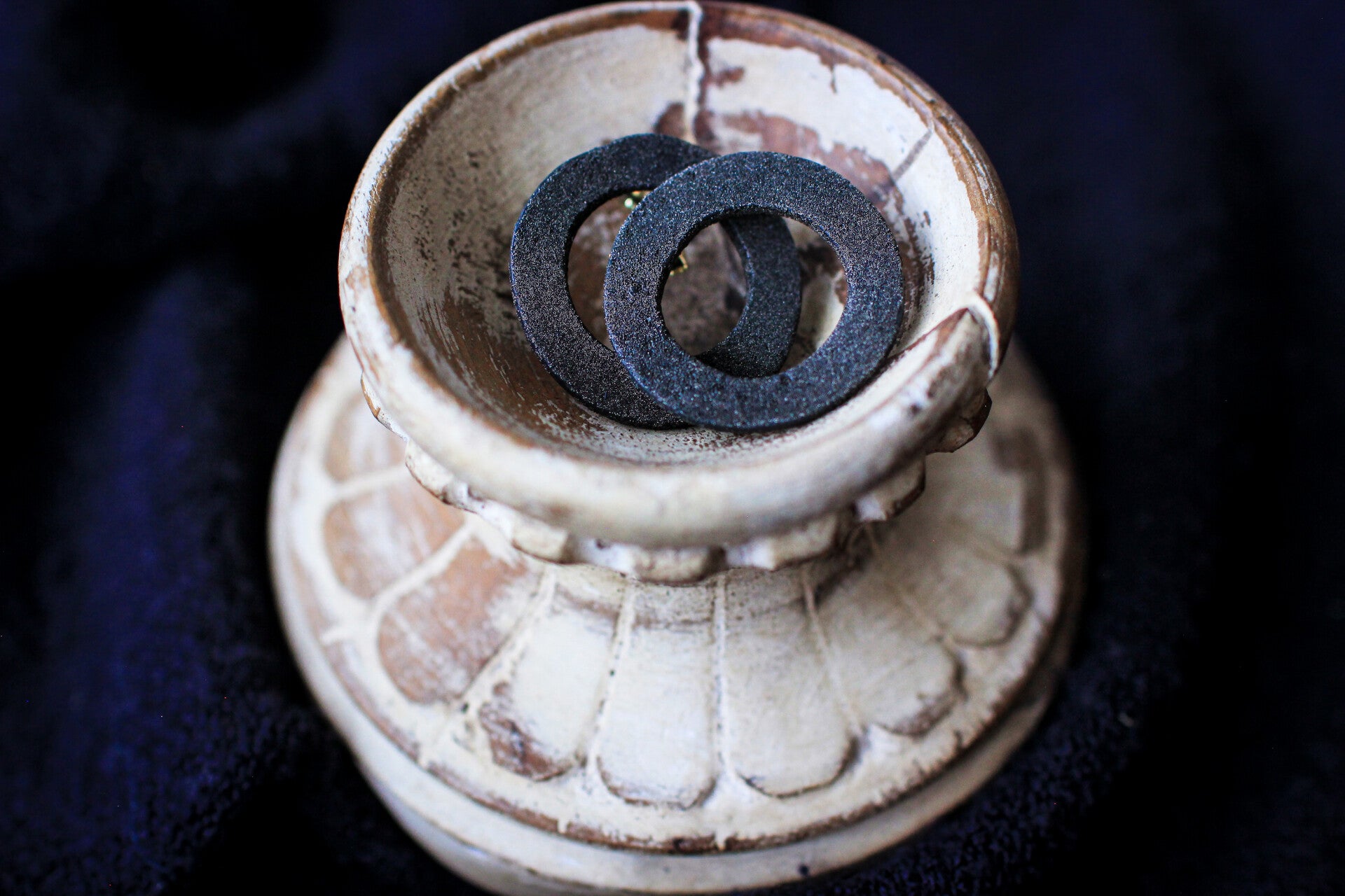 Brutalist Chared Loop studs