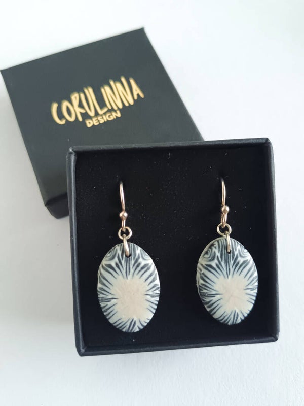 KALEIDO small oval dangles