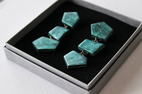 Linked Module I earrings