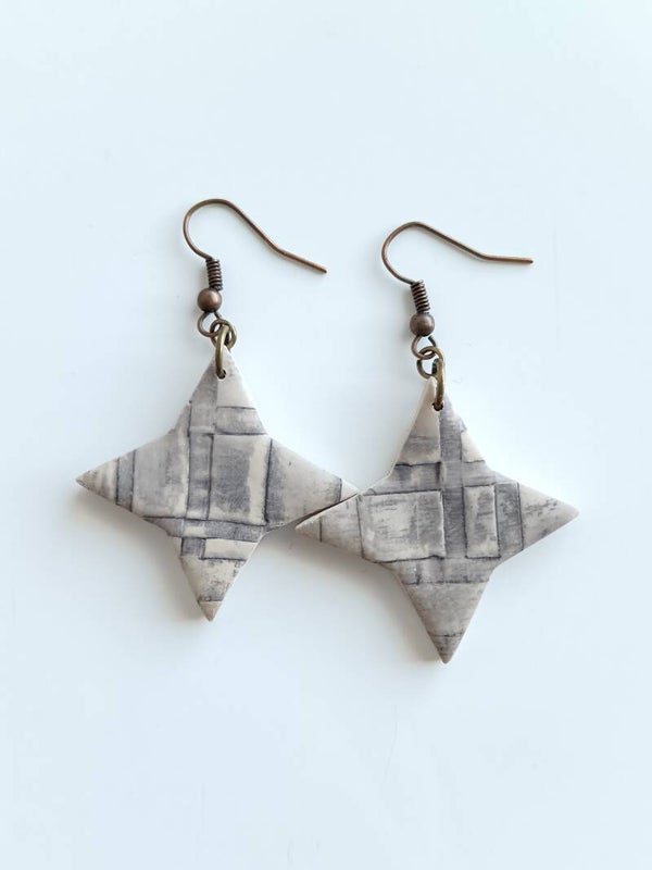 Star earrings