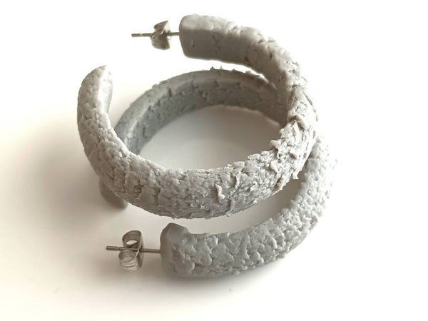 Rustic hoops — grey