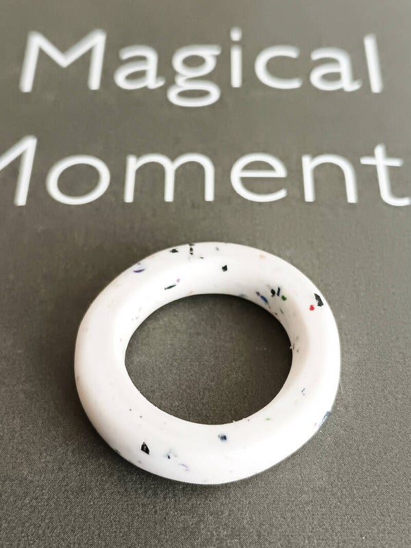 White ring