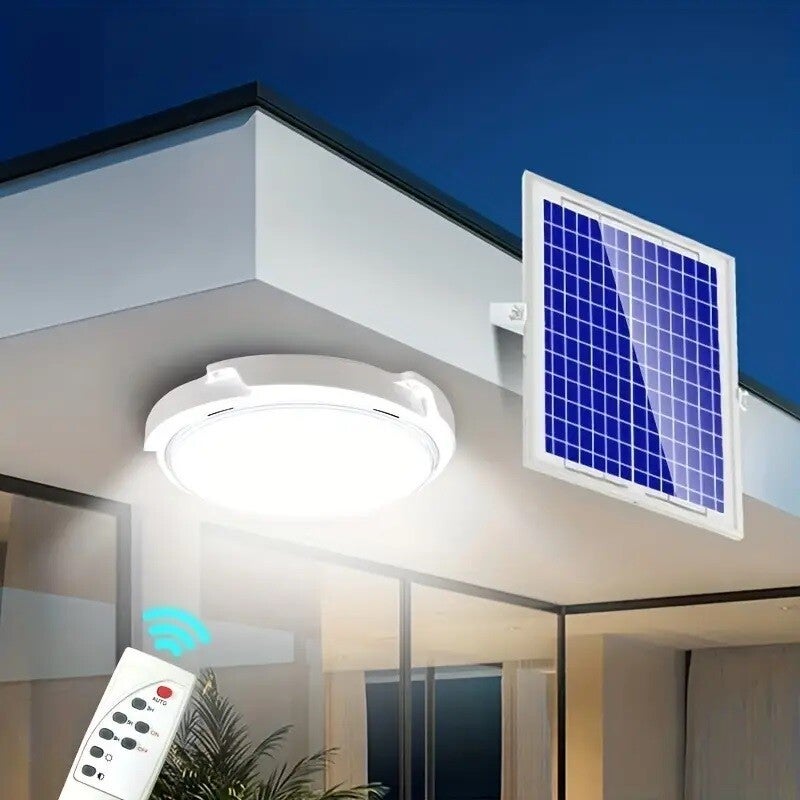 LED Solar Deckenleuchte 100W