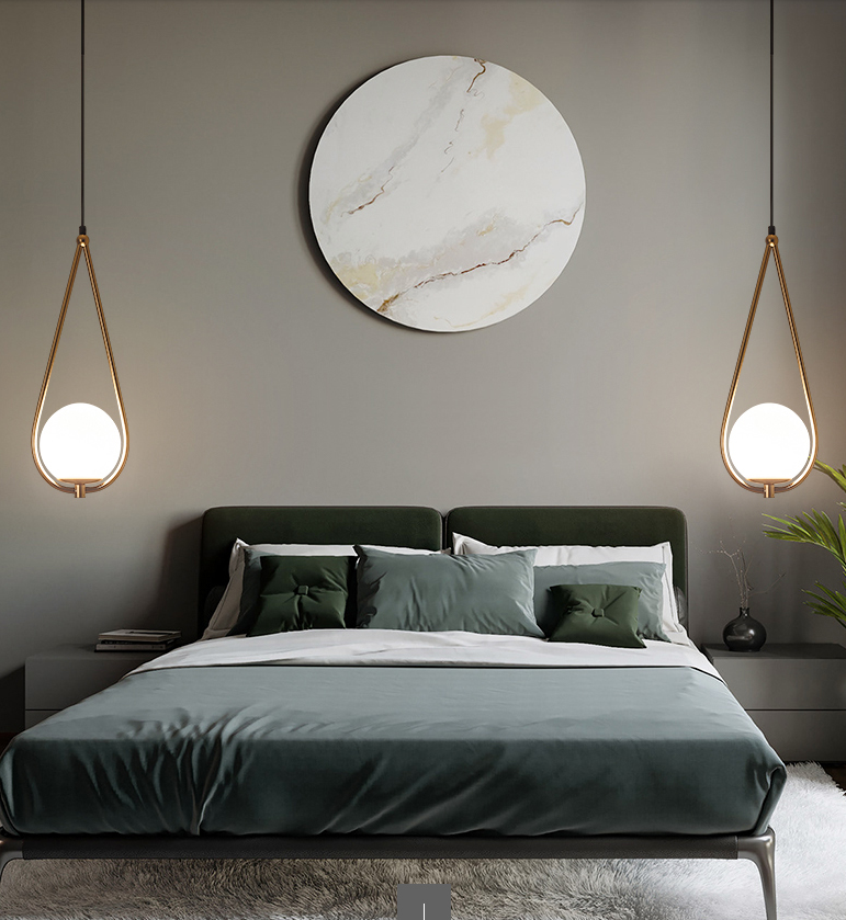 LED Hängeleuchte D=200mm H=400mm